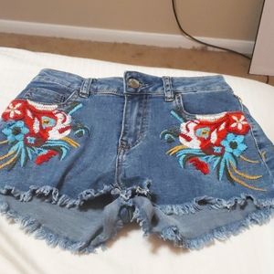 jean shorts